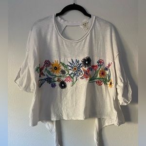 We The Free Free People Embroidered Top